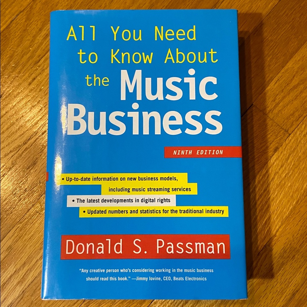 All You Need to Know About the Music Business Book